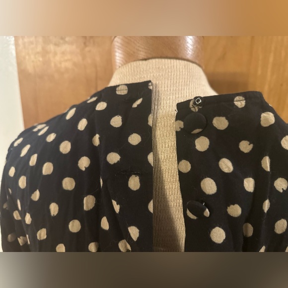 XIX PALMS Polka Dot Positano Terrace Pleated Mini Dress ~ Sz XS ~ Like New - Picture 7 of 10